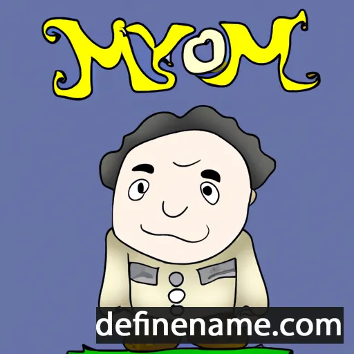 Myrom cartoon