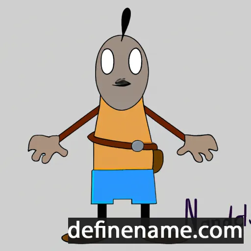 cartoon of the name Ñamandu