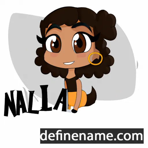 cartoon of the name Nâla