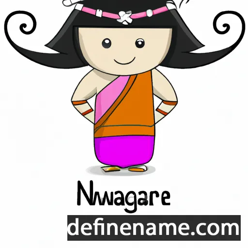 cartoon of the name Nageswari