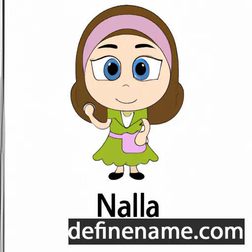 Nahila cartoon