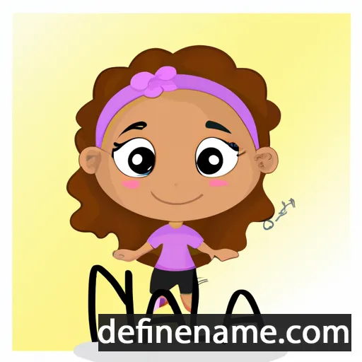 Nahla cartoon