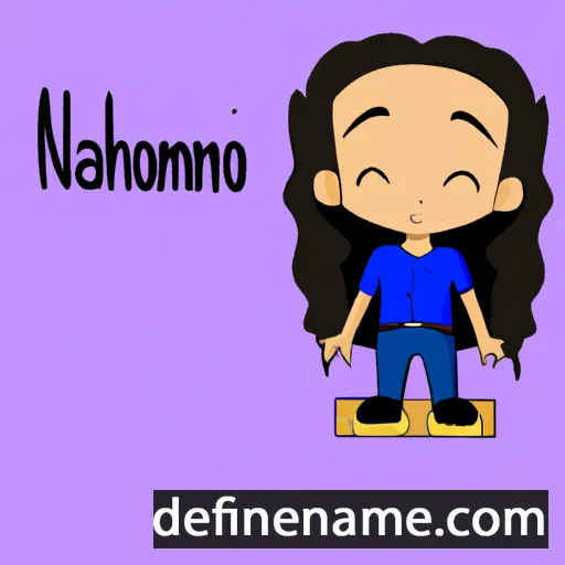 Nahomi cartoon