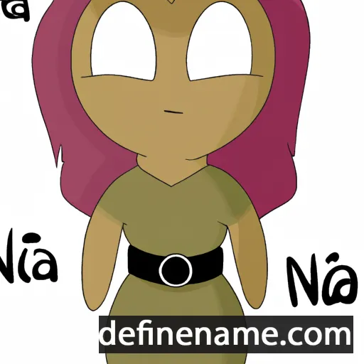 Naïa cartoon