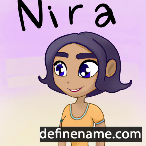 cartoon of the name Naira