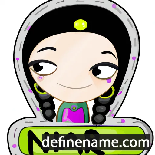 cartoon of the name Naira