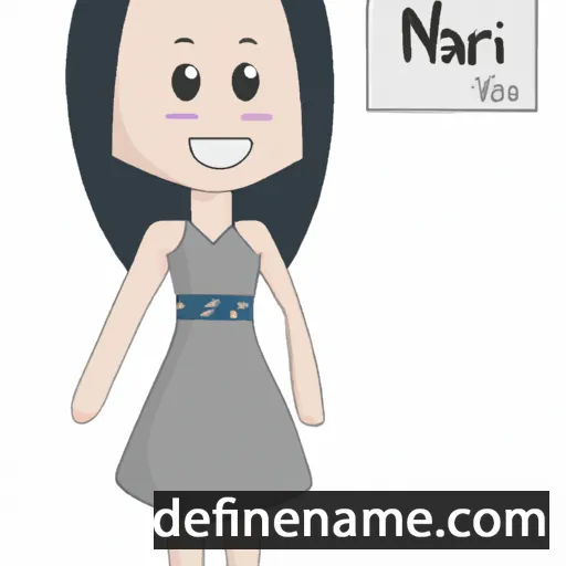 cartoon of the name Nairi