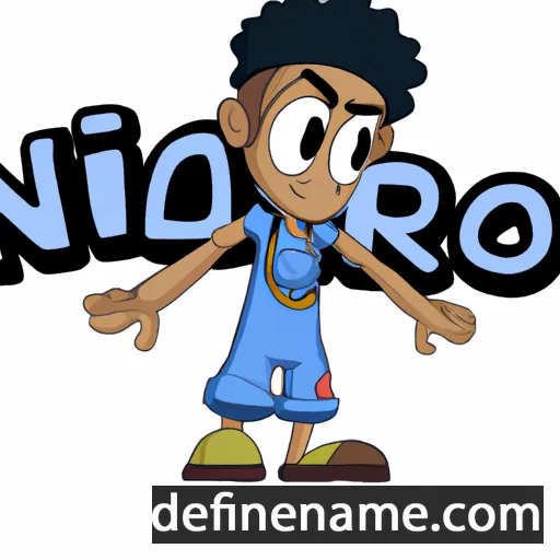 cartoon of the name Nairo