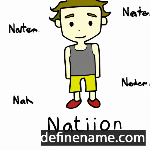 cartoon of the name Naiton