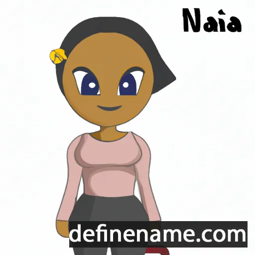 Najia cartoon