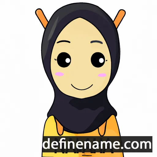 Najihah cartoon