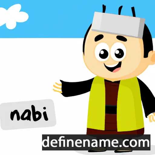 cartoon of the name Najotbibi