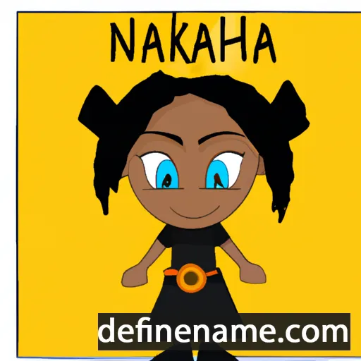 Nakiah cartoon