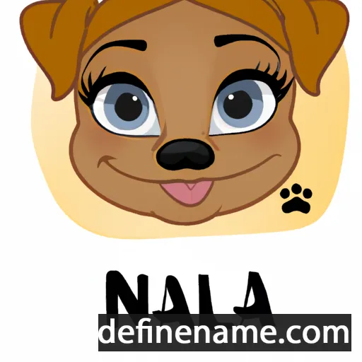 cartoon of the name Nala