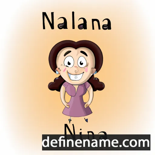 Nalina cartoon