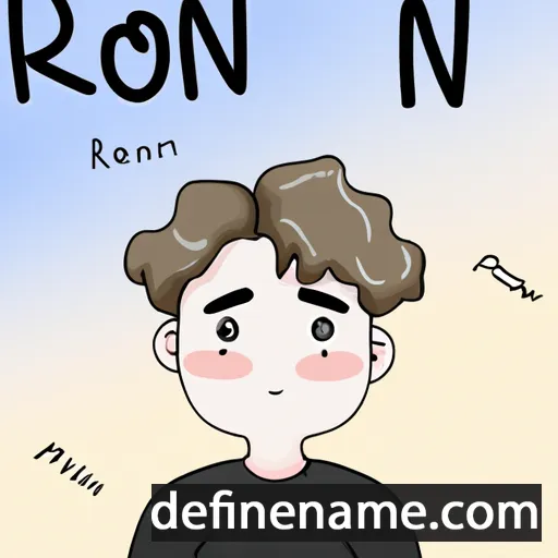 Nam-joon cartoon