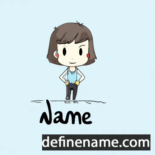 cartoon of the name Namie