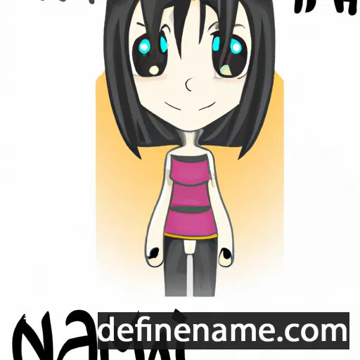 cartoon of the name Namimi