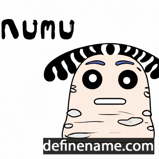 cartoon of the name Namu