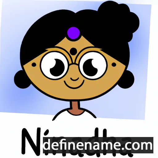 Nanditha cartoon