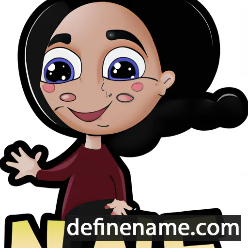 cartoon of the name Nane