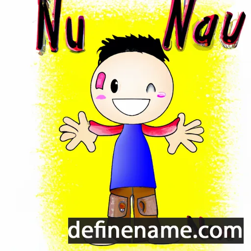 cartoon of the name Nanu