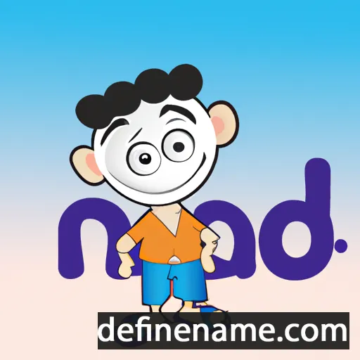 cartoon of the name Naod