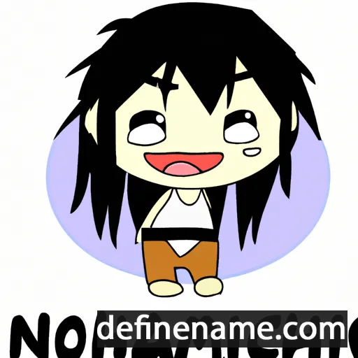 cartoon of the name Naomichi