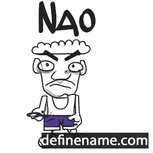 cartoon of the name Napo