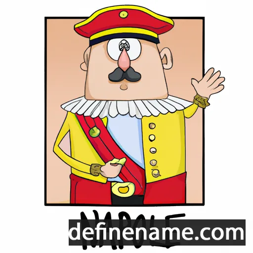 cartoon of the name Napoléone