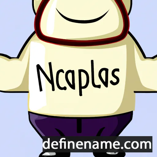 cartoon of the name Napolias