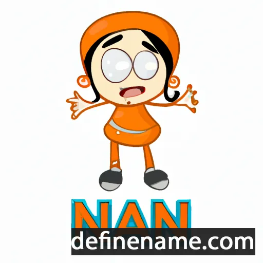 cartoon of the name Naran