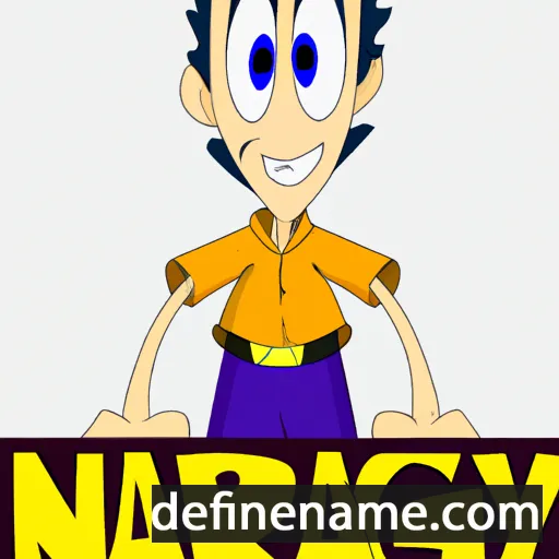 cartoon of the name Narcy