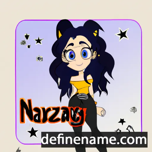 cartoon of the name Narcyza