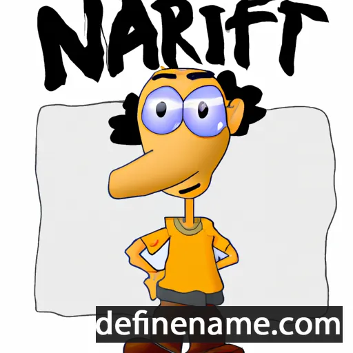 cartoon of the name Narfi