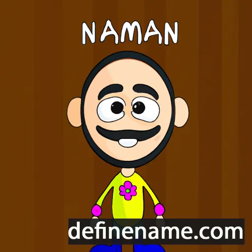 cartoon of the name Nariman