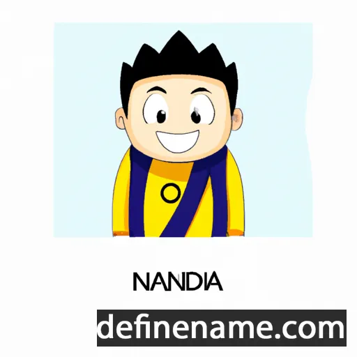 cartoon of the name Narindra