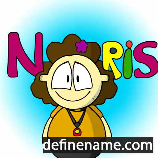 cartoon of the name Naris