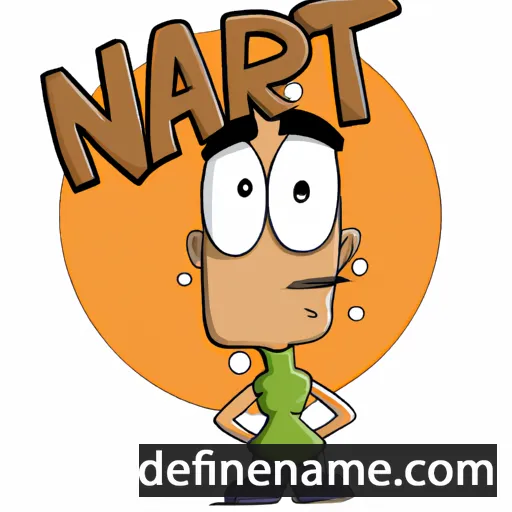 cartoon of the name Nart