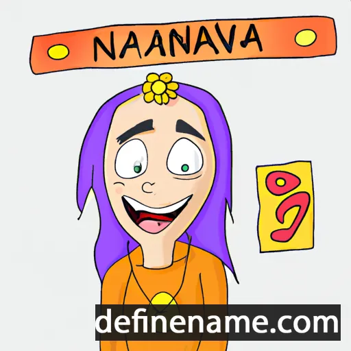 cartoon of the name Narvana