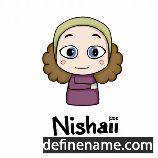 cartoon of the name Nasimah