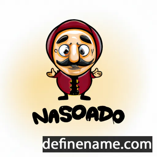 cartoon of the name Nasroden