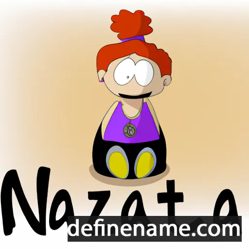 cartoon of the name Nasztázia