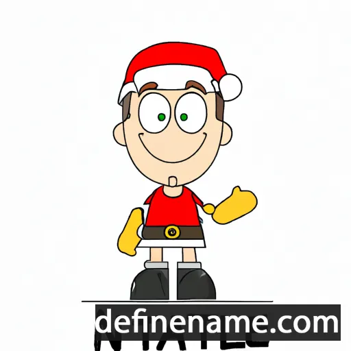 cartoon of the name Natale