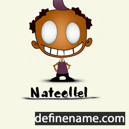 cartoon of the name Nataneel