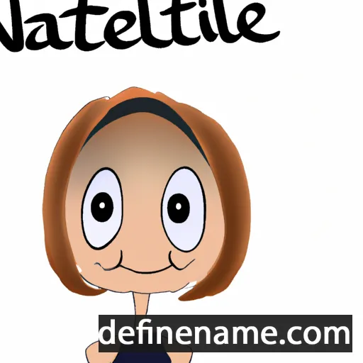 Natelie cartoon