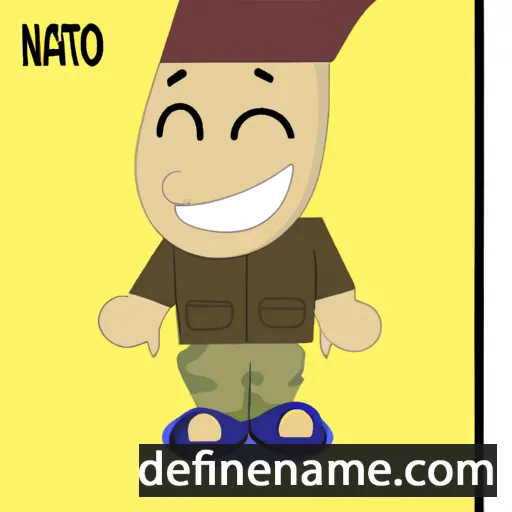 cartoon of the name Nato