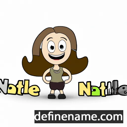 cartoon of the name Nattalie