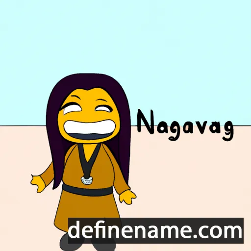 cartoon of the name Nayaraq