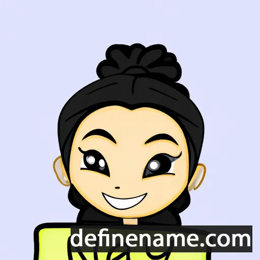 cartoon of the name Nayi